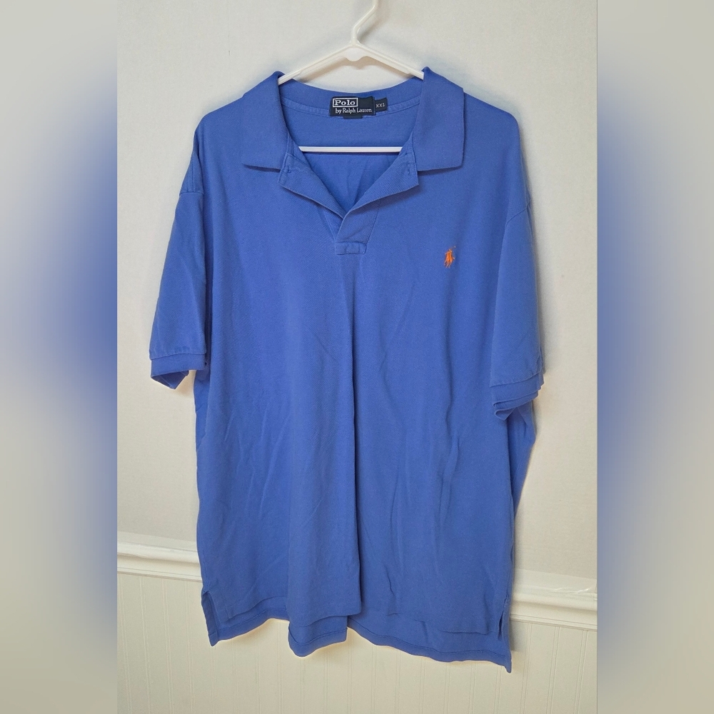 Polo Ralph Lauren Men's Blue Classic Fit Short Sleeve Polo Shirt Size XXL 0078